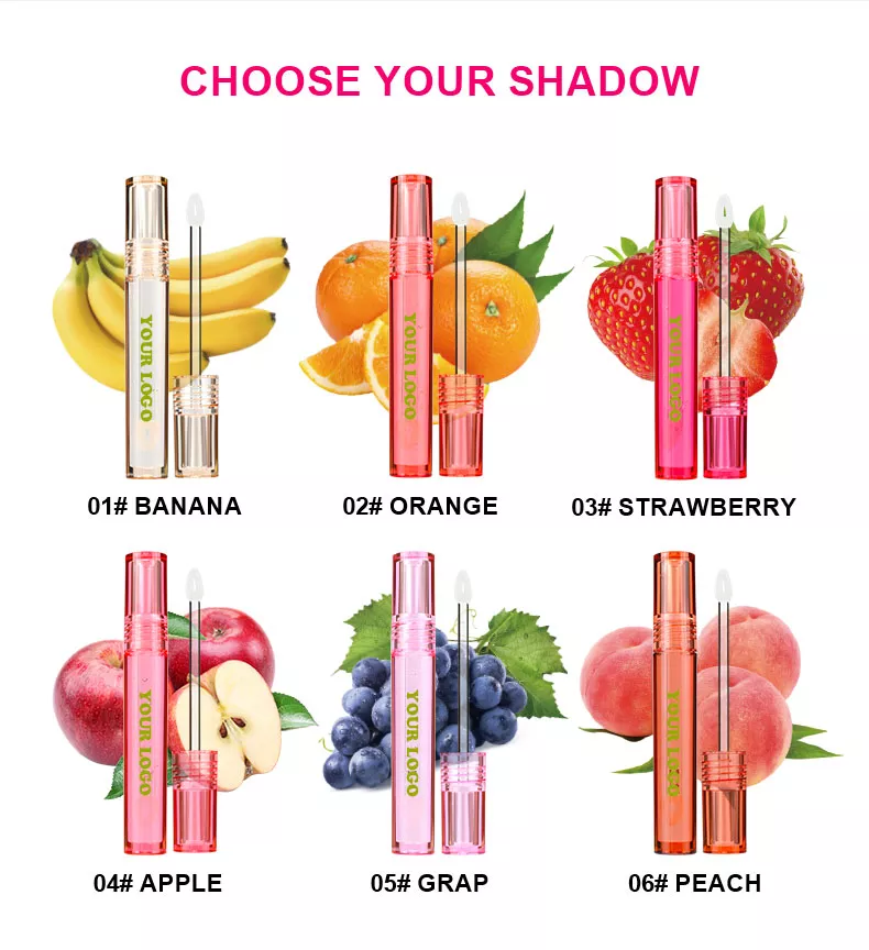 Lip oil fragrance option