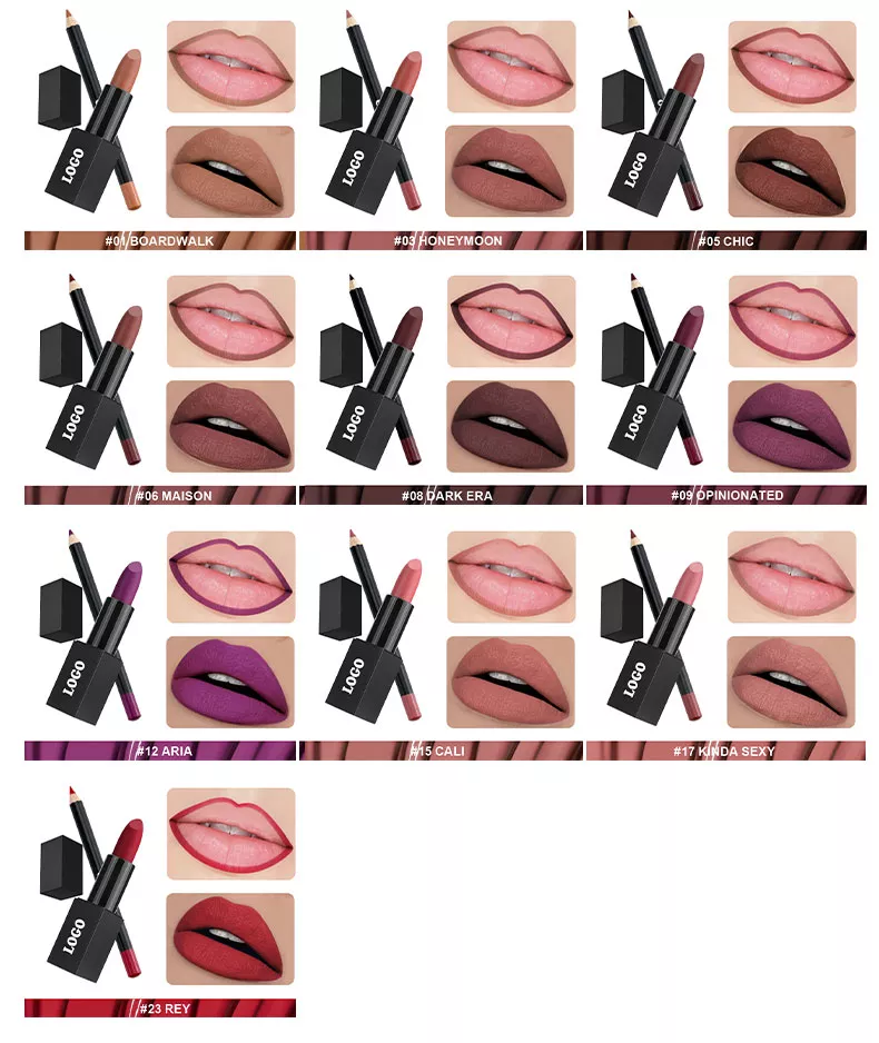 Lip kit color shades