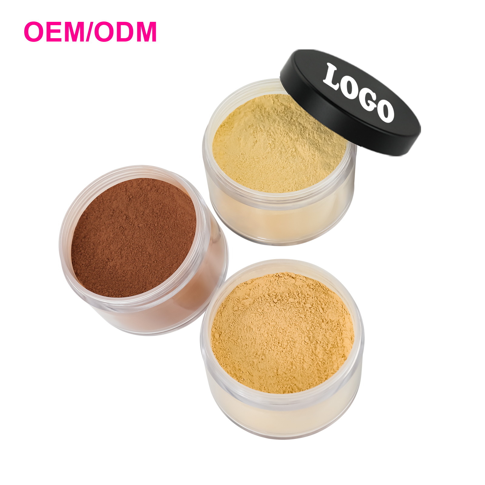 Matte Round Loose Setting Baking Powder Factory