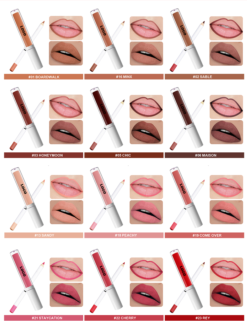 Lip kit color shades