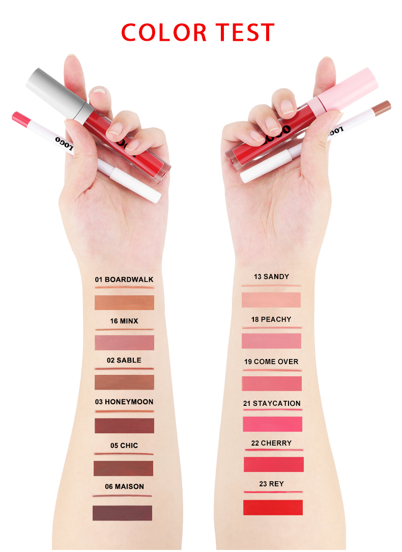 Lip kit color shades