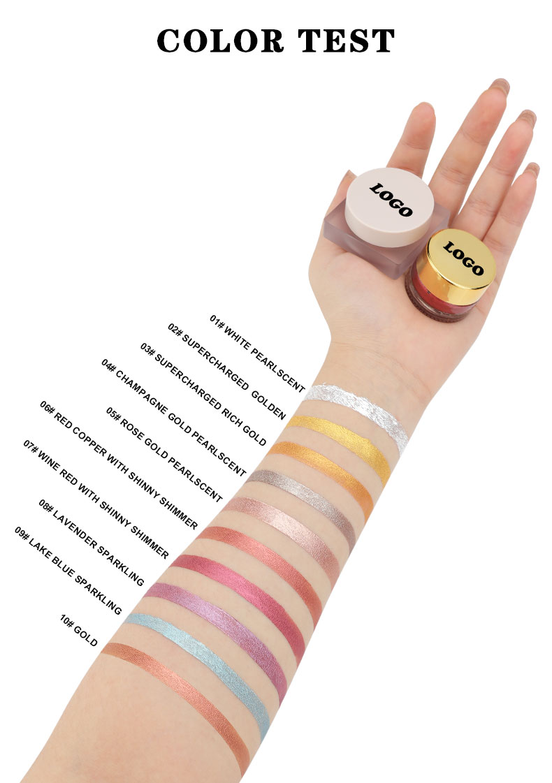 Cream eyeshadow color shades